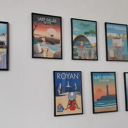 Maison De Plein Centre, 3 étoiles, à 200m De La Plage, Parking Privé, Wifi *